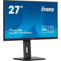 iiyama ProLite XUB2797QSU-B2, LED-Monitor 68.5 cm (27 Zoll), schwarz (matt), QHD, IPS, USB-Hub, Adaptive Sync, 100Hz Panel