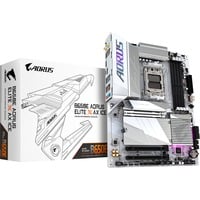 GIGABYTE B650E AORUS ELITE X AX ICE, Mainboard weiß/silber