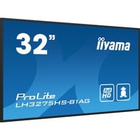 iiyama ProLite LH3275HS-B1AG, Public Display schwarz (matt), FullHD, IPS, Lautsprecher