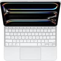 Apple Magic Keyboard für 13" iPad Pro (M4), Tastatur weiß, US-Layout, Scherenmechanik