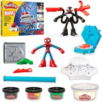 Hasbro Play-Doh Marvel Spider-Man Netz-Action Knetset, Kneten 
