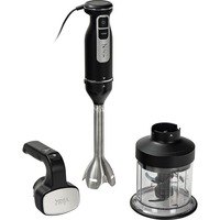 Ninja Foodi 3-in-1 Hand-& Stabmixer-Set schwarz, 850 Watt, Stabmixer, Handmixer und Zerkleinerer