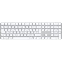 Apple Magic Keyboard mit Touch ID und Ziffern­block, Tastatur silber/weiß, FR-Layout, für Mac Modelle mit Apple Chip