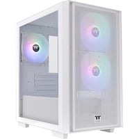 Thermaltake Versa H16 TG ARGB , Tower-Gehäuse weiß, Tempered Glass