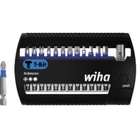 Wiha Bit-Satz XLSelector T-Bit 50mm, 13-teilig schwarz/blau, PH / TX / H