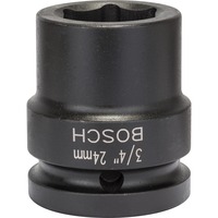 Bosch Steckschlüssel SW24, 3/4" schwarz, Impact Control