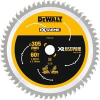 DEWALT Kreissägeblatt XR EXTREME RUNTIME DT99575, Ø 305mm, 60Z Bohrung 30mm, für Akku-Paneelsägen