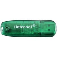 Intenso Rainbow Line 8 GB, USB-Stick grün