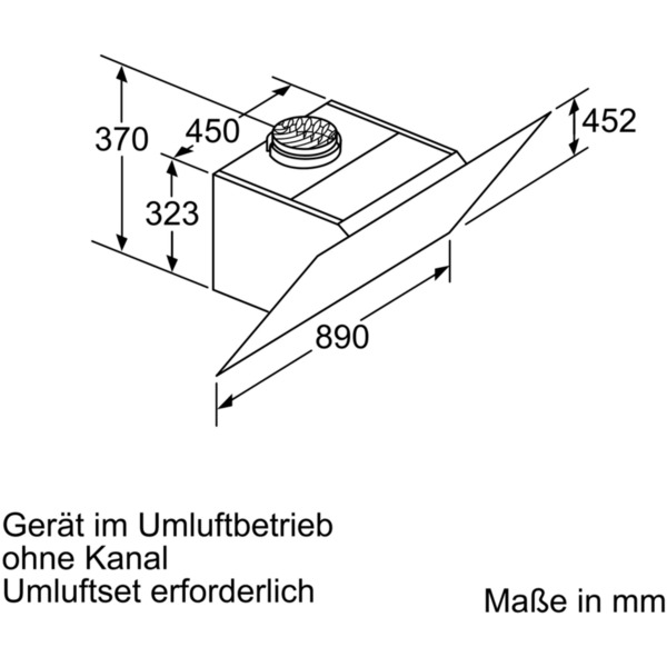 Bosch Home Dwk Jm Serie Dunstabzugshaube Schwarz Silence