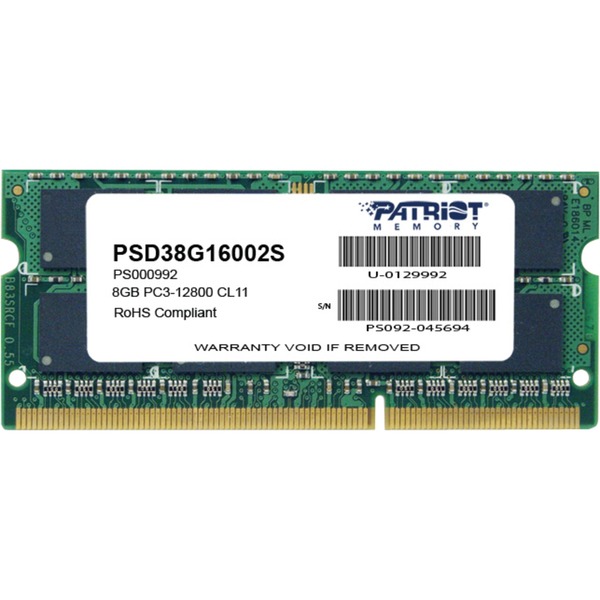 8gb ddr3 1600 on sale sodimm